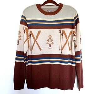 KAVU Retro Ski Sweater Unisex M